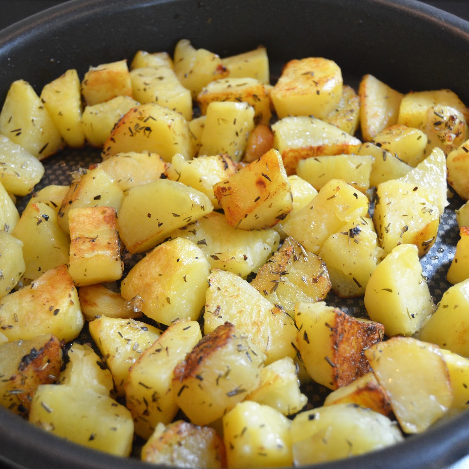 Жареная картошка кубиками